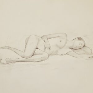 Female Study - Reclining Nude