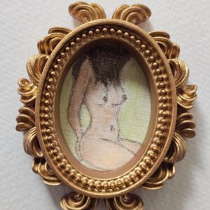 Female Beauty (Minituare Painting)