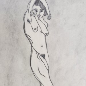 Untitled 3: Female study, Original
